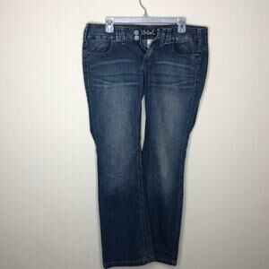vintage industrial cotton bootcut jeans